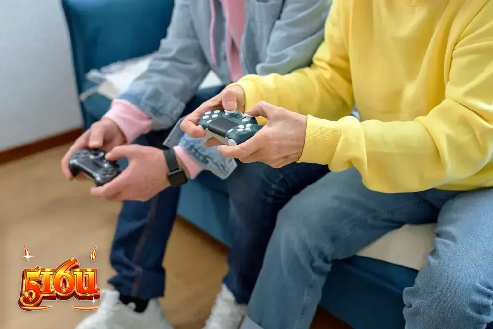 Interface futurista e competitiva de um jogo estilo battle royale para slots